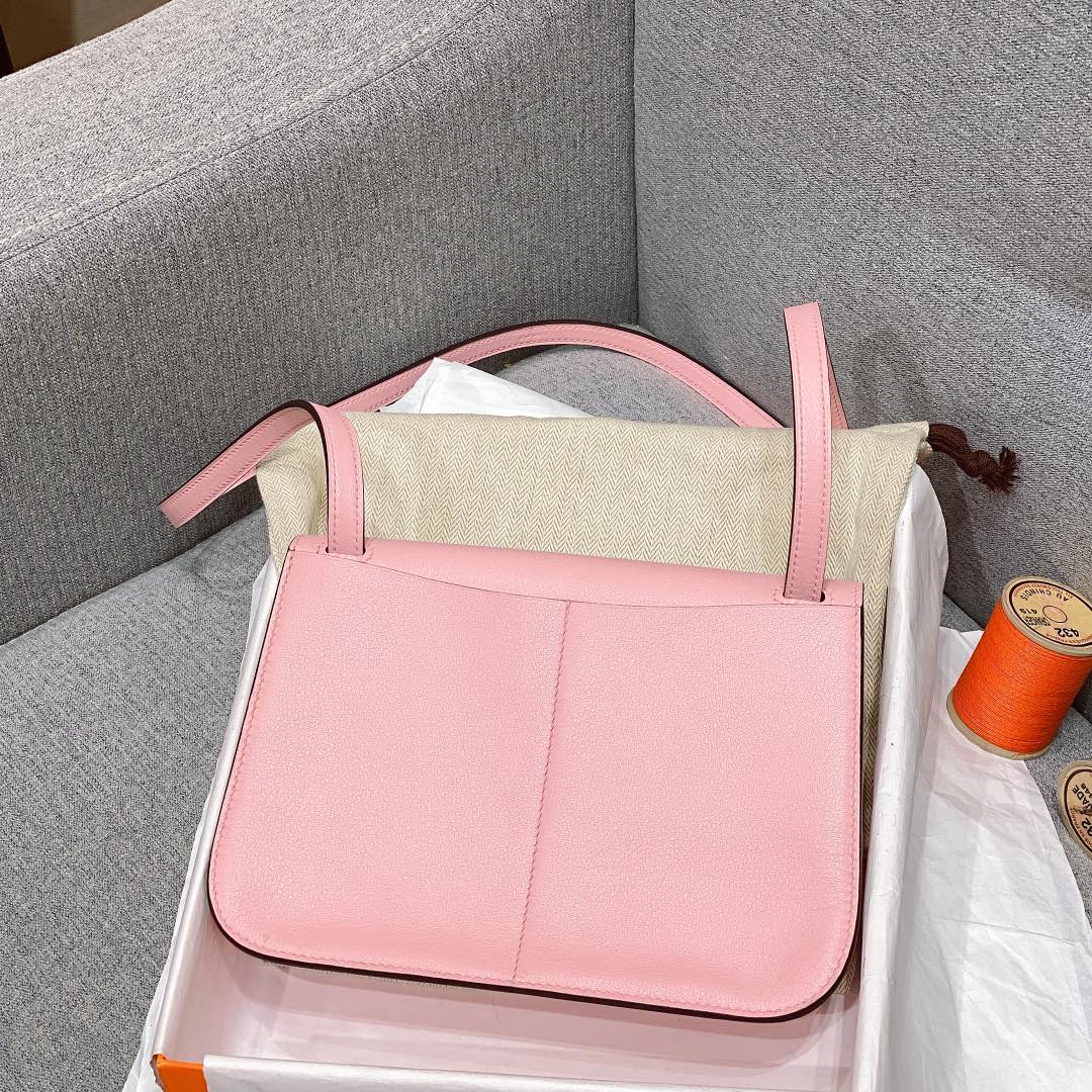 에르메스 미니 할잔백 모브실베스트레 은장 스위프트